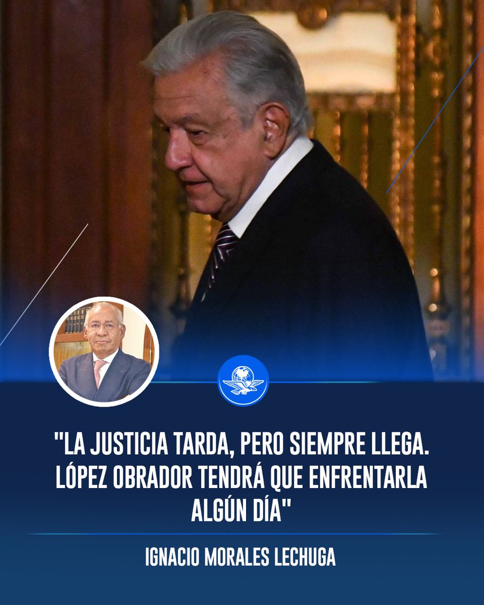 El_Universal_Mx's tweet photo. 🗣️ En entrevista con EL UNIVERSAL, el ex Procurador General de Justicia Ignacio Morales Lechuga afirmó que “el fiscal debe ser sumiso con la Constitución, pero no con el Presidente”

https://t.co/0vsYnnO5RF https://t.co/9SdVZQFmkj
