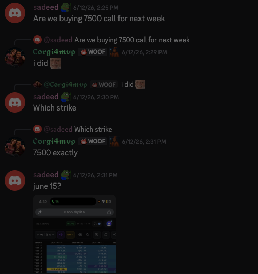 exdaytrader's tweet photo. $IWM 
Starting off the week strong 💪 @Corgi4joy says $SPX 7500 06/15 and we all knew what to do

Woke up to a nice 500% and others got 700% with $SPY 

Every day I get a 100% play or better. This is crazy and my portfolio never looked so good 😍 https://t.co/G7t4bn2BsX