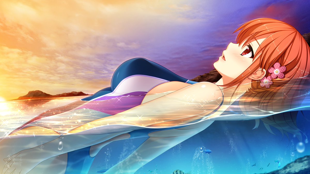 rememertofocus's tweet photo. I think hoshi ori is still a very beautiful vn even by today's standards, but I feel like it must have been pure magic to release something of that quality back in 2014. 
it just felt way too beautiful for its time https://t.co/Muvyq4iaUU