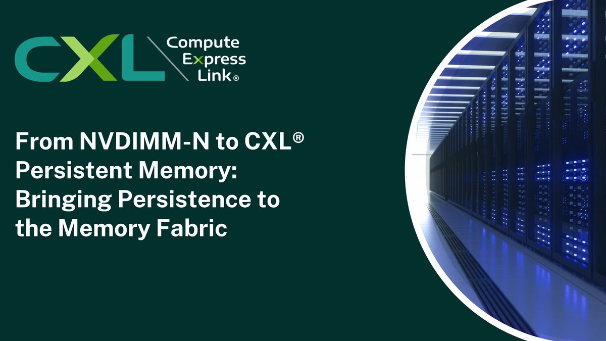 NetlistInc's tweet photo. Early persistent memory deployments showed the promise and the limitations of socket-attached architectures. With #CXL, persistence can move onto a standard, cache-coherent fabric for scalable, composable systems. Read our latest blog with
@NetlistInc 
: https://t.co/7Za3ASwbUT https://t.co/i7vvQPmT1x