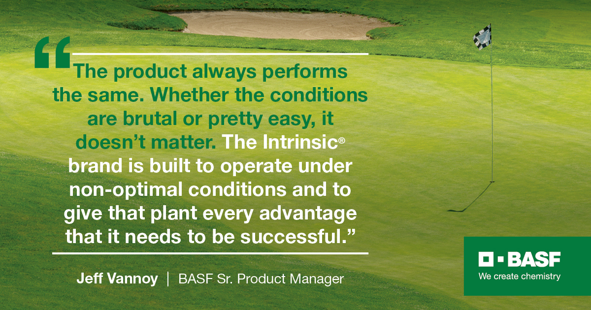 BASFTurf_us's tweet photo. Have you read the @GCImagazine latest article about Intrinsic brand fungicides? Here’s a preview. Read more 👉 https://t.co/oOtO59l5AF https://t.co/m7L0a1skU3
