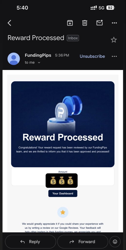 _topticker_'s tweet photo. Another payout w/ @fundingpips 

I lost the payout count and account too 😭😭 
It was a great run tho 😿 https://t.co/oIC4DUKWng