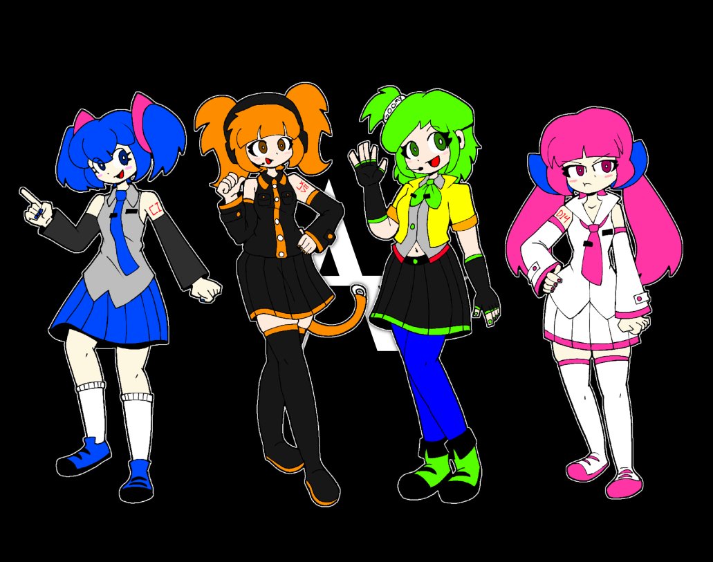 AkitaNakeru's tweet photo. If I'm being honest, I miss the KO girls 💔 I haven't seen them in a while and I feel so bad that they're probably in limbo. Cuz now idk if they'll ever have a future since their creator turned into an AI bro. I...I just really miss them sm 💙🧡💚💗 https://t.co/1rVC8ZbnNy
