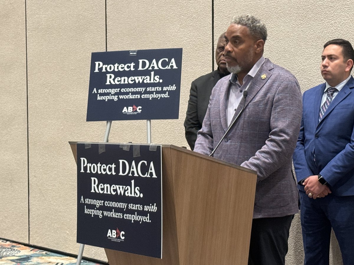 Culinary226's tweet photo. .@RepHorsford: “This is not a failure of DREAMers. This is a failure of the system.”
14 years after DACA, workers who’ve complied w/every requirement still face uncertainty. Culinary Union stands w/healthcare & construction workers, teachers, fighting for fairness & stability. https://t.co/fyFJJi5i5Y