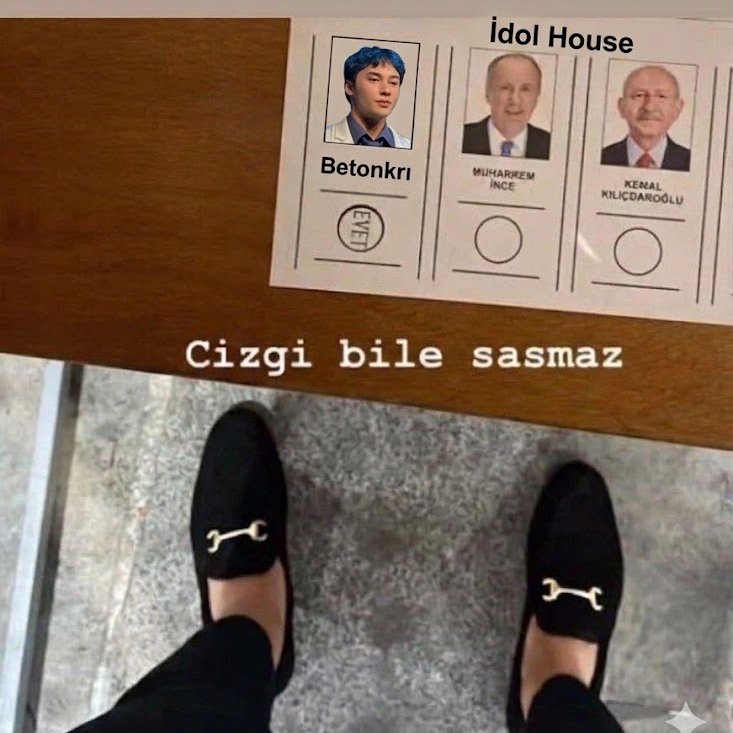 seraflop's tweet photo. IdolHouse OylarBetona #krıkrıkrı https://t.co/5xuNKZPC8y