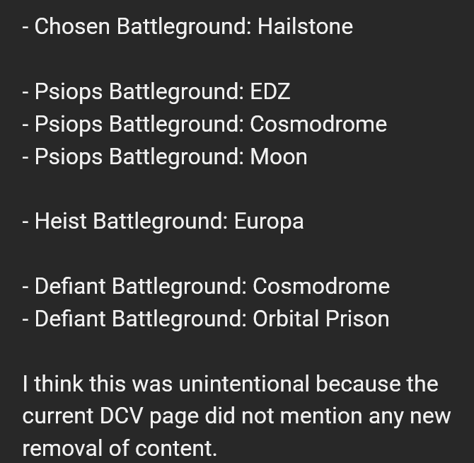 1blavkula's tweet photo. @A_dmg04 In the same vein was it intentional for these to be removed? Personally thought defiant and heist content was dope, ive been gone for a few years now but from what I understand they were part of the director until this update(which is fantastic btw) https://t.co/IvfuXubwms