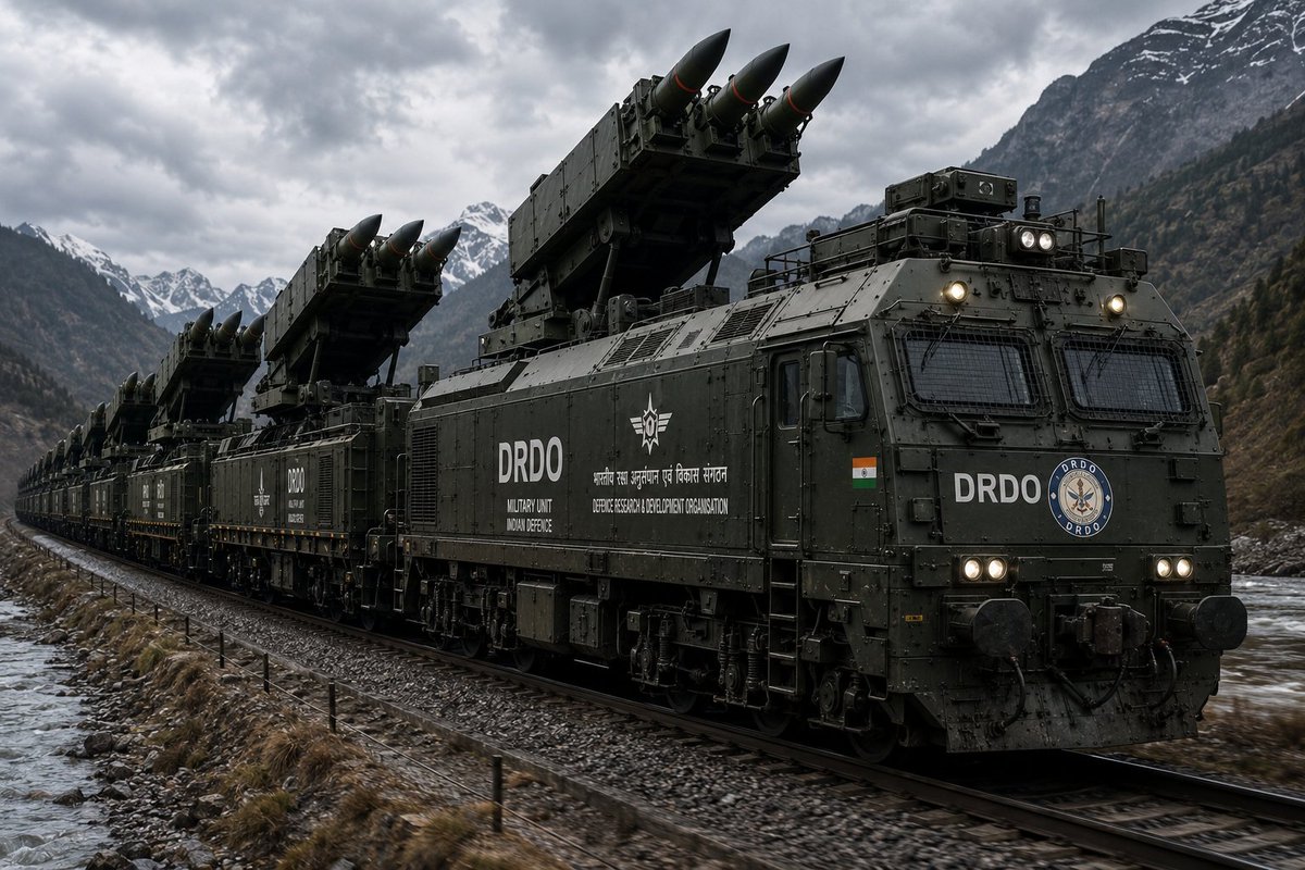 OM_Hindi's tweet photo. Will DRDO accept my concept? 

Rail Mobile Multi Barrel Missile Launcher (RMMBML) https://t.co/xfhLcOf9JZ