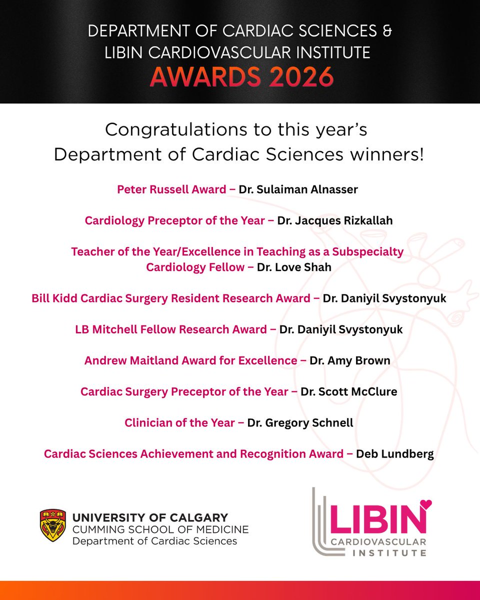 Libin Cardiovascular Institute tweet media