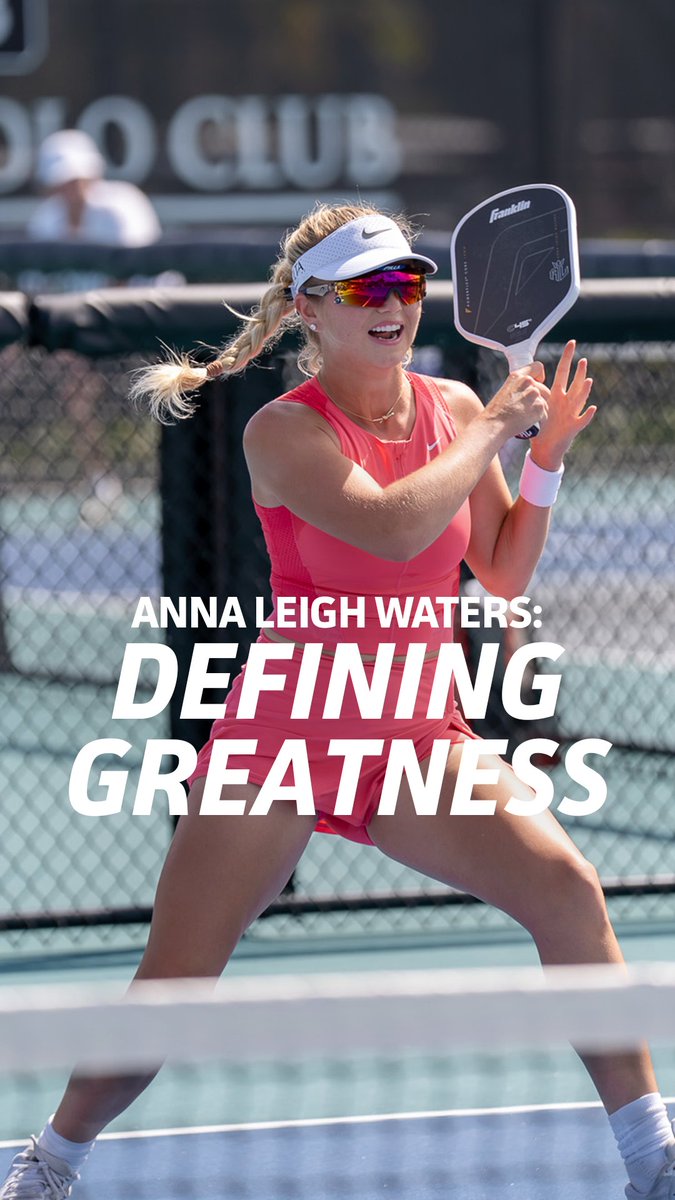 pickleballslam's tweet photo. Anna Leigh Waters isn't just chasing titles...she's chasing impact👏 https://t.co/ndpTefpIu0