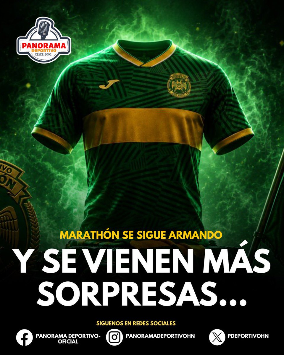 pdeportivohn's tweet photo. Y LO QUE SE VIENE... 👀🔥

Marathón 🦖 ha ilusionaodo a su afición con la llegada de Silvio Rudman, y los ocho fichajes CONFIRMADOS hasta ahora para la próxima temporada ✍️✅

Lo que si se espera es más noticias del equipo...que podría anunciar uno o más fichajes más 🙌🚨 https://t.co/wumBdZDk88