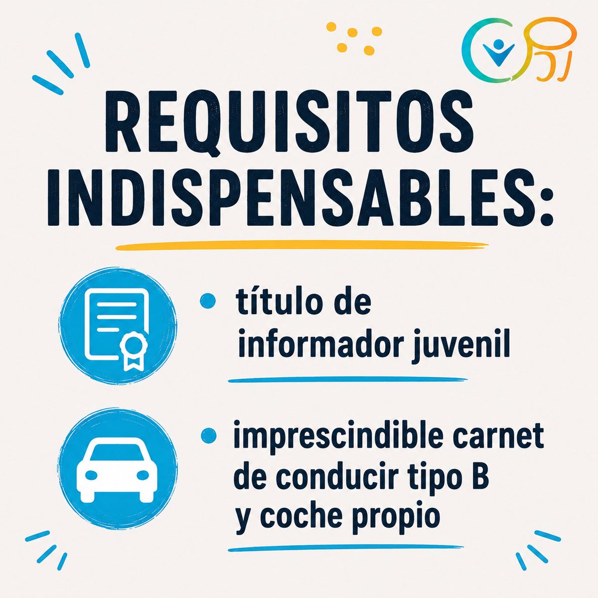 cpjv's tweet photo. Si te interesa trabajar en proyectos dirigidos a la juventud de nuestra provincia y formar parte de un equipo comprometido con la participación juvenil, te animamos a presentar tu candidatura. https://t.co/D5eR4GsL8x