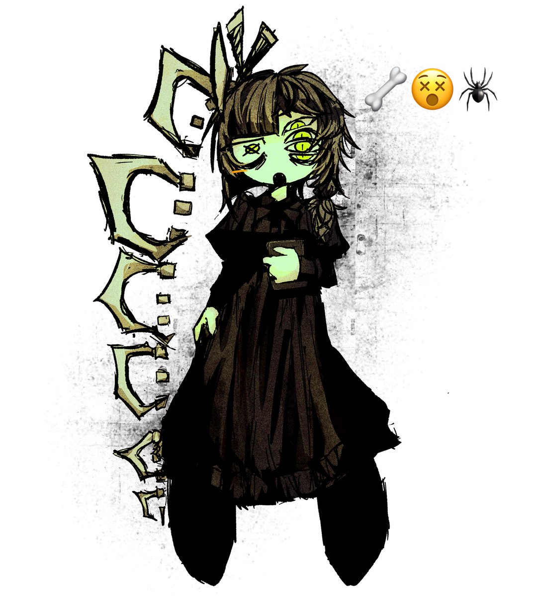 Samezawa_jp's tweet photo. 1枚絵の他にも動画やキャラデザをしていたりします🥳
 #絵柄が好みって人にフォローされたい https://t.co/wsHbHqLuB7