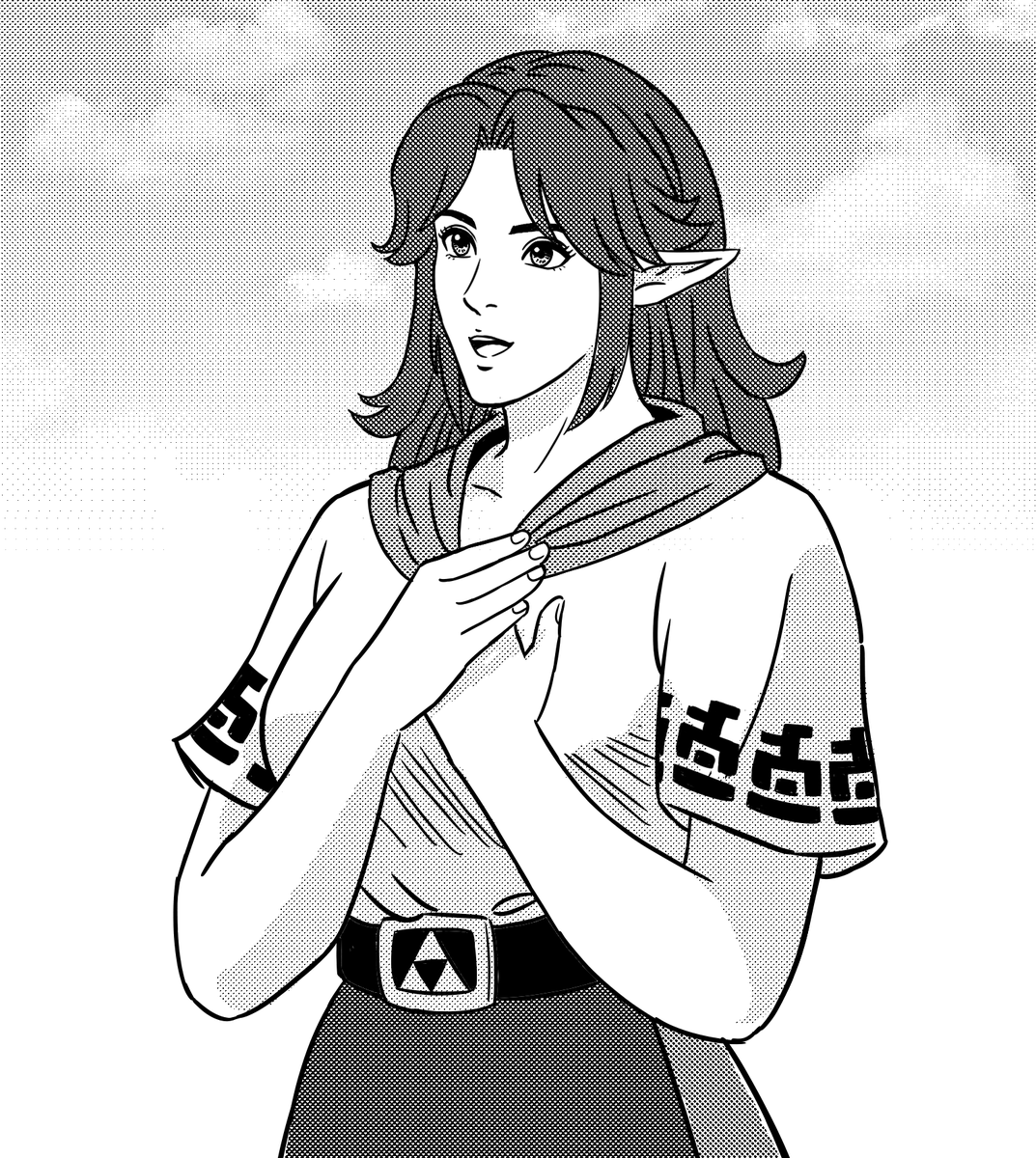 KevinD_ksdz's tweet photo. A peaceful song from Lon Lon Ranch 🎶✨

#Malon #OcarinaOfTime #TheLegendOfZelda #Zelda #Fanart #MangaArt https://t.co/MhXKKTEfHh