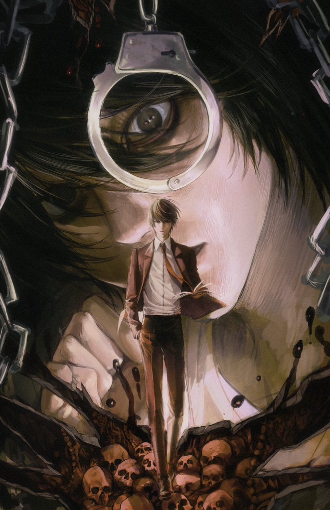 solisolsoli's tweet photo. Death Note by sea_Pall https://t.co/UhUTP32GKs