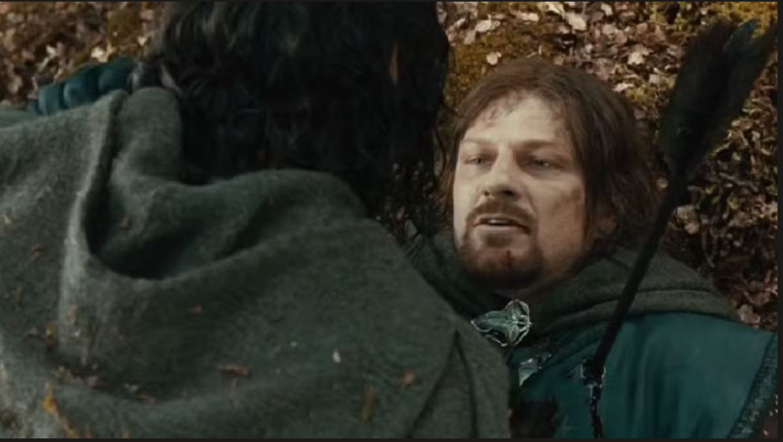 AndrewRWheeler's tweet photo. @ATRightMovies Boromir's death https://t.co/DfnO3TMLMD