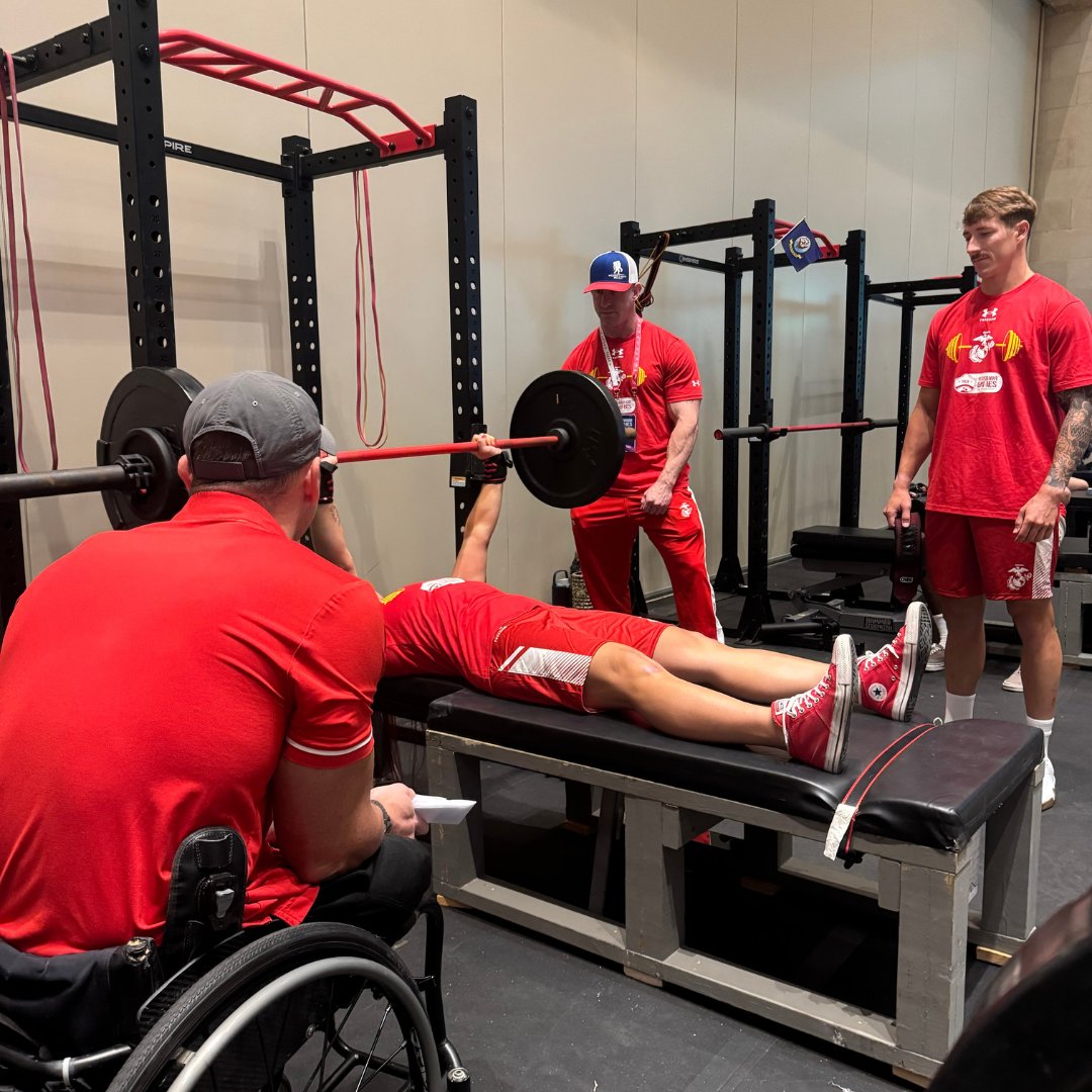 wwp's tweet photo. This year’s @WarriorGames remind us that strength grows through connection. Through sports, camaraderie, and shared experiences, warriors find strength in one another. We're honored to celebrate every athlete competing at #WG2026.

No DoW or Federal Endorsement Implied. https://t.co/GiDdtEps2T