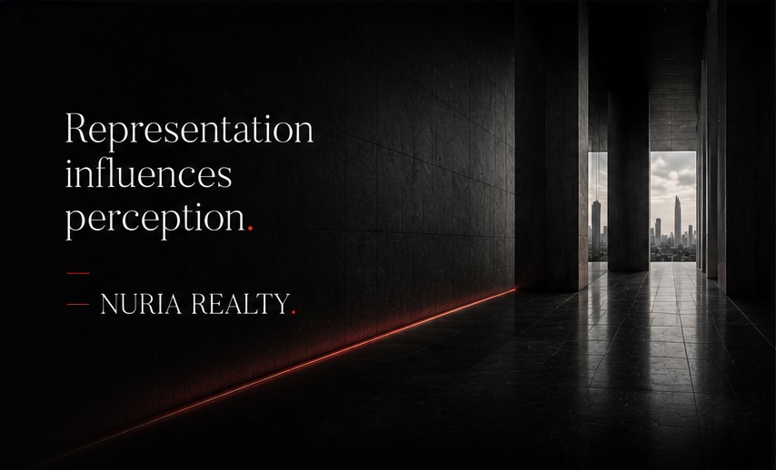 NuriaRealty's tweet photo. Representation influences perception.

— NURIA REALTY. https://t.co/ie88l7hngz