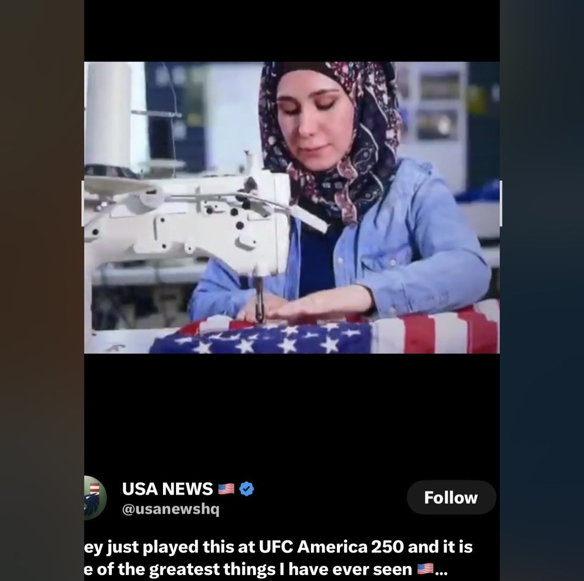 loveusq's tweet photo. @BlakeSNeff Find out who let this happen in the Ronald Reagan commercial last night? What’s up with this? https://t.co/o2WzgVI5A6