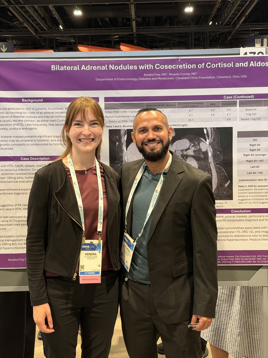 drricardocorrea's tweet photo. More of @TheEndoSociety annual meeting and the amazing @ClevelandClinic fellows and team.  So many poster, awards, presentation and more. #proudPD https://t.co/sS0Cw4d87V