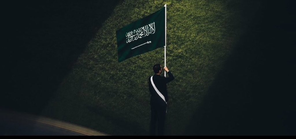 mrx2i_'s tweet photo. منصور يا أغلى شعار
"وأعظممم وطن💚"
 #Saudiday https://t.co/atkrXUTJ2N