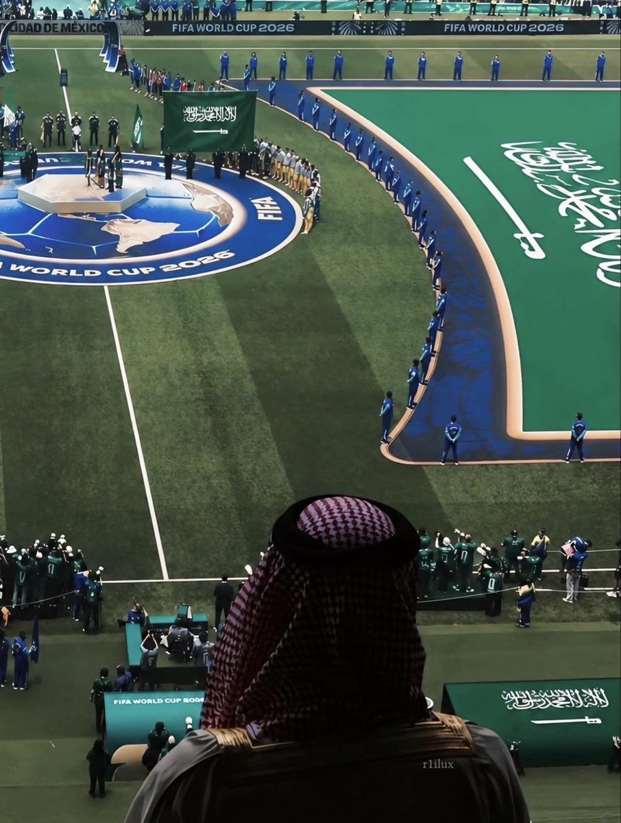 hatm4444's tweet photo. يااارب توفق منتخبنا وان تجعل الفوز حليفهم يااارب 
.
#كاس_العالم_٢٠٢٦ #المملكة_العربية_السعودية #السعودية_الأوروغواي https://t.co/XLLeGX5WoG