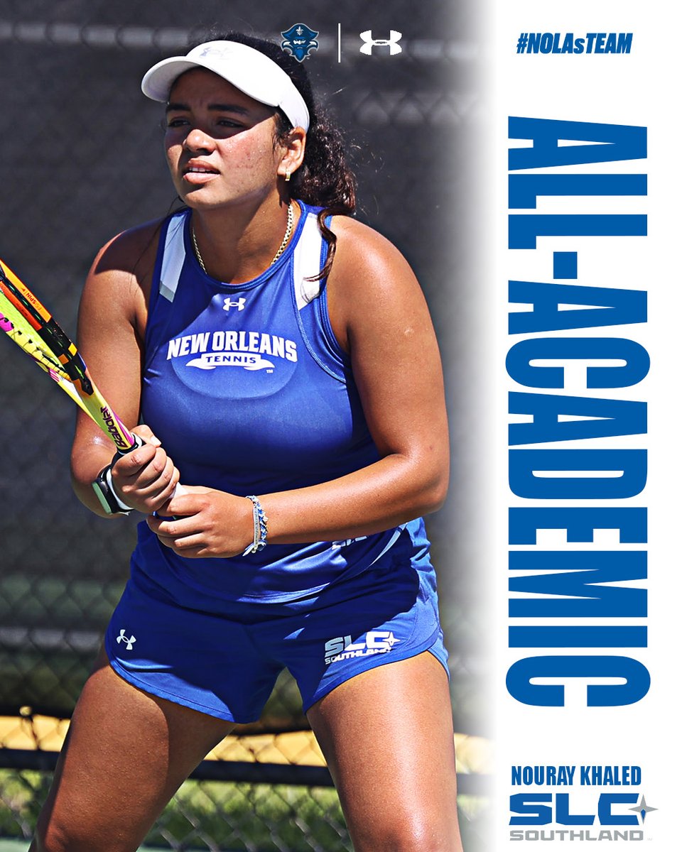 PrivateersTN's tweet photo. The Southland released their All-Academic teams for women's tennis and five student-athletes made the list!

Full story: https://t.co/sZyj1Z6Xmm

#NOLAsTeam ⚔ https://t.co/Q9iVrIYMK4