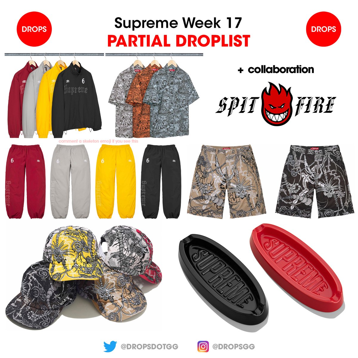 Supreme Drops tweet media