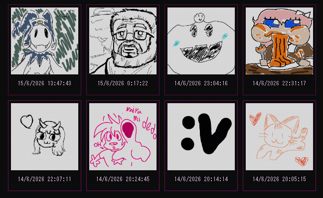 irogoto_'s tweet photo. Gracias a todos por sus tremendas obras de arte 🩷 funcionó de maravilla el código :3 https://t.co/q0ICZg7YuW