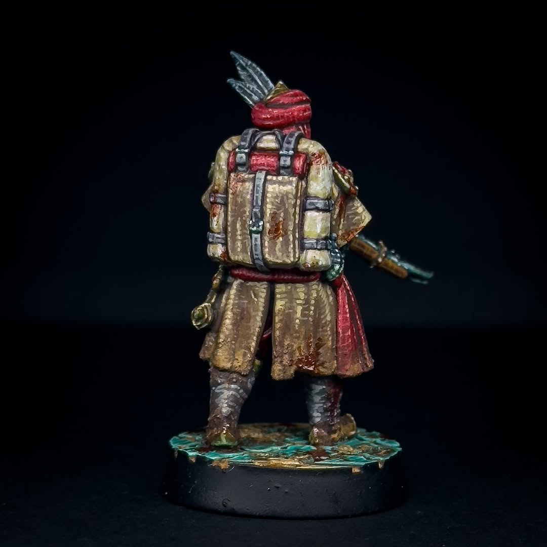 Warzone_Studio's tweet photo. Artist - @paz_the_anchorite
Azebs are soldiers recruited from the multitude of provinces of the sultanate”
-Trench Crusade
Battlefield for trench Crusade here:
https://t.co/SOoNvALAMr
#Warzonestadio #trenchcrusade #trench #grimdark #ironsultanate #sultanate #azebs https://t.co/C86uD9jBMe