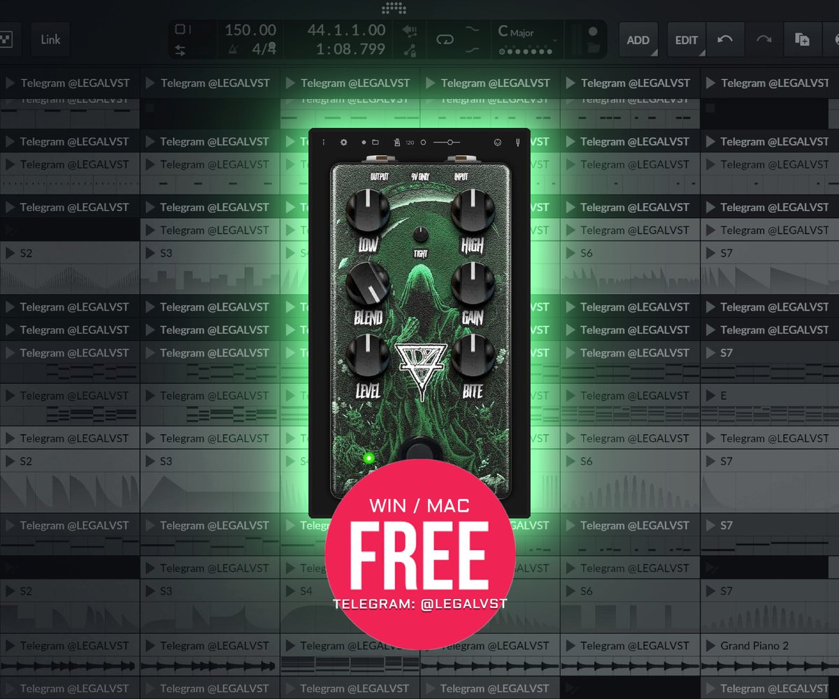 LEGAL_VST's tweet photo. GRIM3 by Aurora DSP πΈ
Overdrive plugin w/ pedal-style grit
π» Win/Mac (VST3/VST/AU/AAX)
π FREE https://t.co/kfRYUwovZu
More freeware π https://t.co/okUqkdbah2
#freeplugin #overdrive #guitarplugin #bassplugin #auroradsp #distortion #pedalstyle https://t.co/eUfQeQA1aX