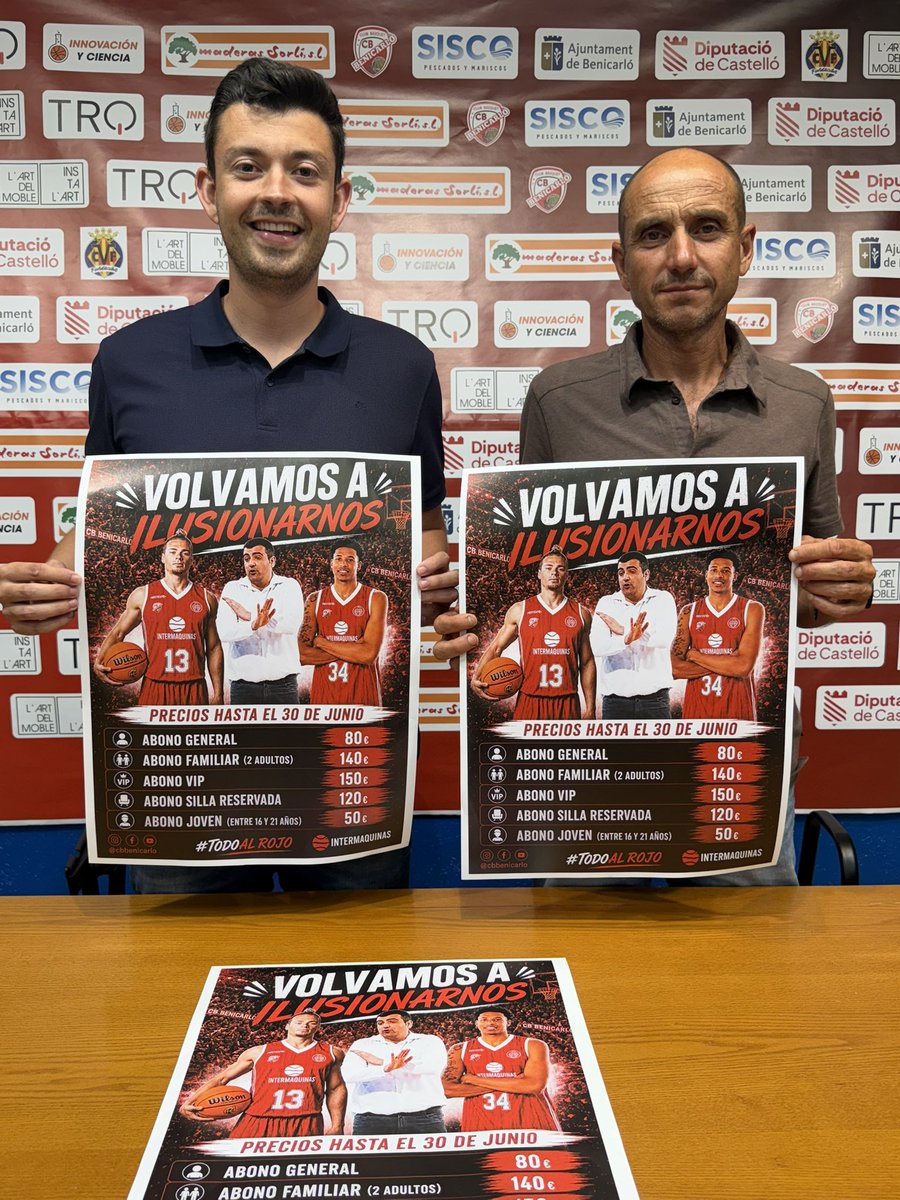 CBBenicarlo's tweet photo. 📸🎙️ 𝗖𝗔𝗠𝗣𝗔𝗡̃𝗔 𝗗𝗘 𝗦𝗢𝗖𝗜𝗢𝗦 2026-2027 | 𝗩𝗢𝗟𝗩𝗔𝗠𝗢𝗦 𝗔 𝗜𝗟𝗨𝗦𝗜𝗢𝗡𝗔𝗥𝗡𝗢𝗦 🔴

Esta tarde hemos presentado oficialmente nuestra 𝗰𝗮𝗺𝗽𝗮𝗻̃𝗮 𝗱𝗲 𝘀𝗼𝗰𝗶𝗼𝘀 2026-2027 ante los 𝗺𝗲𝗱𝗶𝗼𝘀 𝗱𝗲 𝗰𝗼𝗺𝘂𝗻𝗶𝗰𝗮𝗰𝗶𝗼́𝗻. https://t.co/qzUghZ0rfe