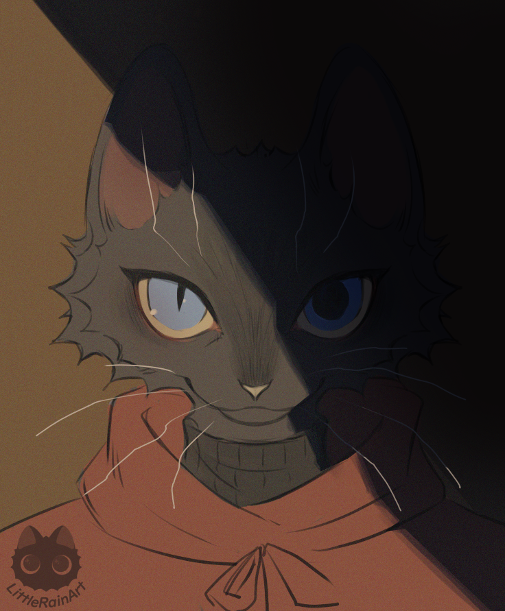 LittleRainART's tweet photo. old drawing of my fursona https://t.co/CoyBJlXe2i