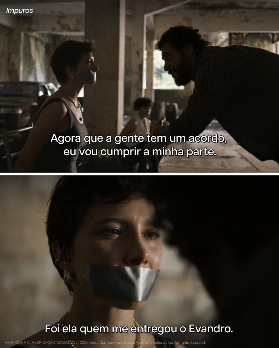 DisneyPlusBR's tweet photo. E quando, só com o olhar, a lorenacomparato disse tudo sem falar nada? 👀
As seis temporadas de #Impuros estão disponíveis no #DisneyPlus. https://t.co/dLiArcVmVJ