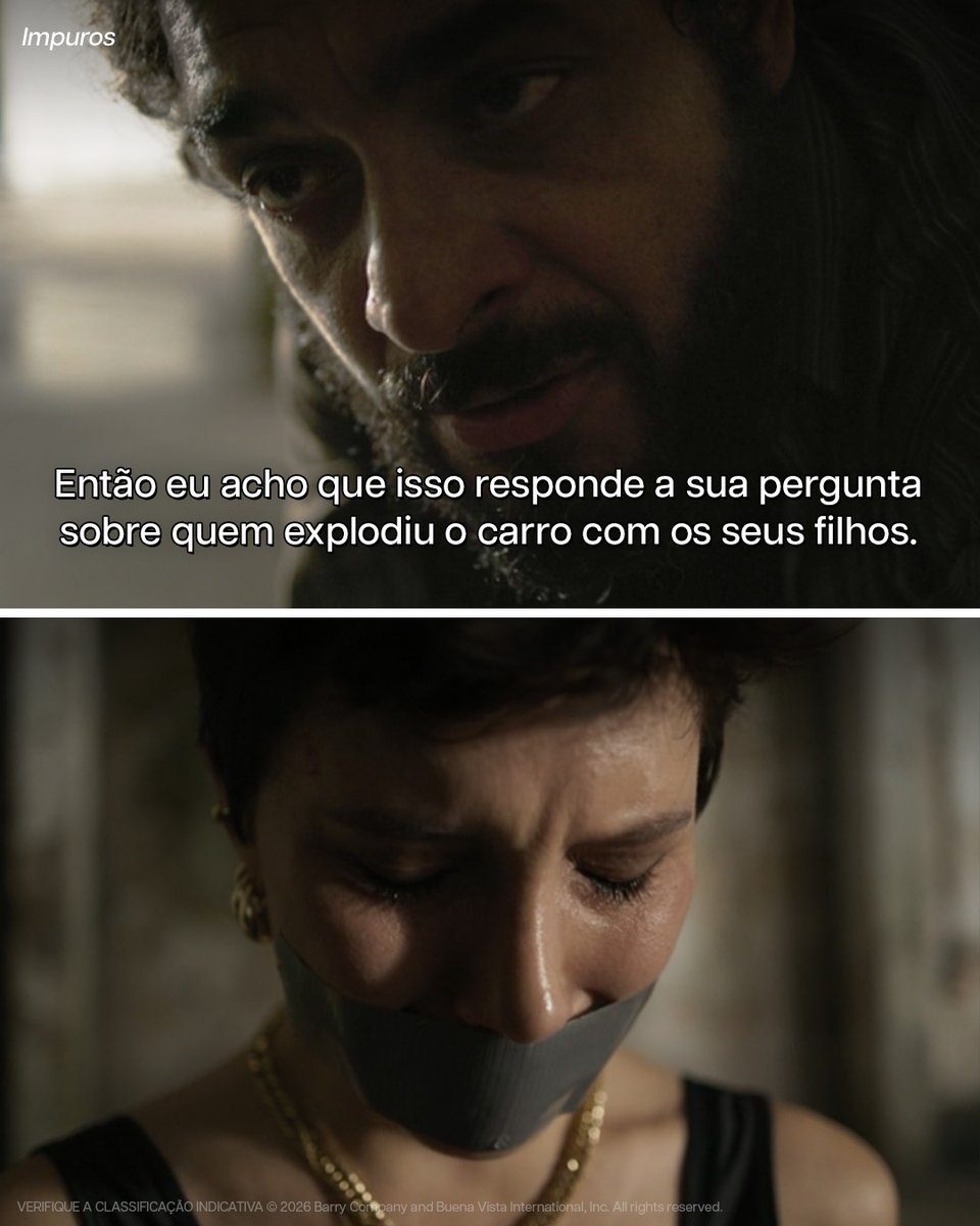 DisneyPlusBR's tweet photo. E quando, só com o olhar, a lorenacomparato disse tudo sem falar nada? 👀
As seis temporadas de #Impuros estão disponíveis no #DisneyPlus. https://t.co/dLiArcVmVJ