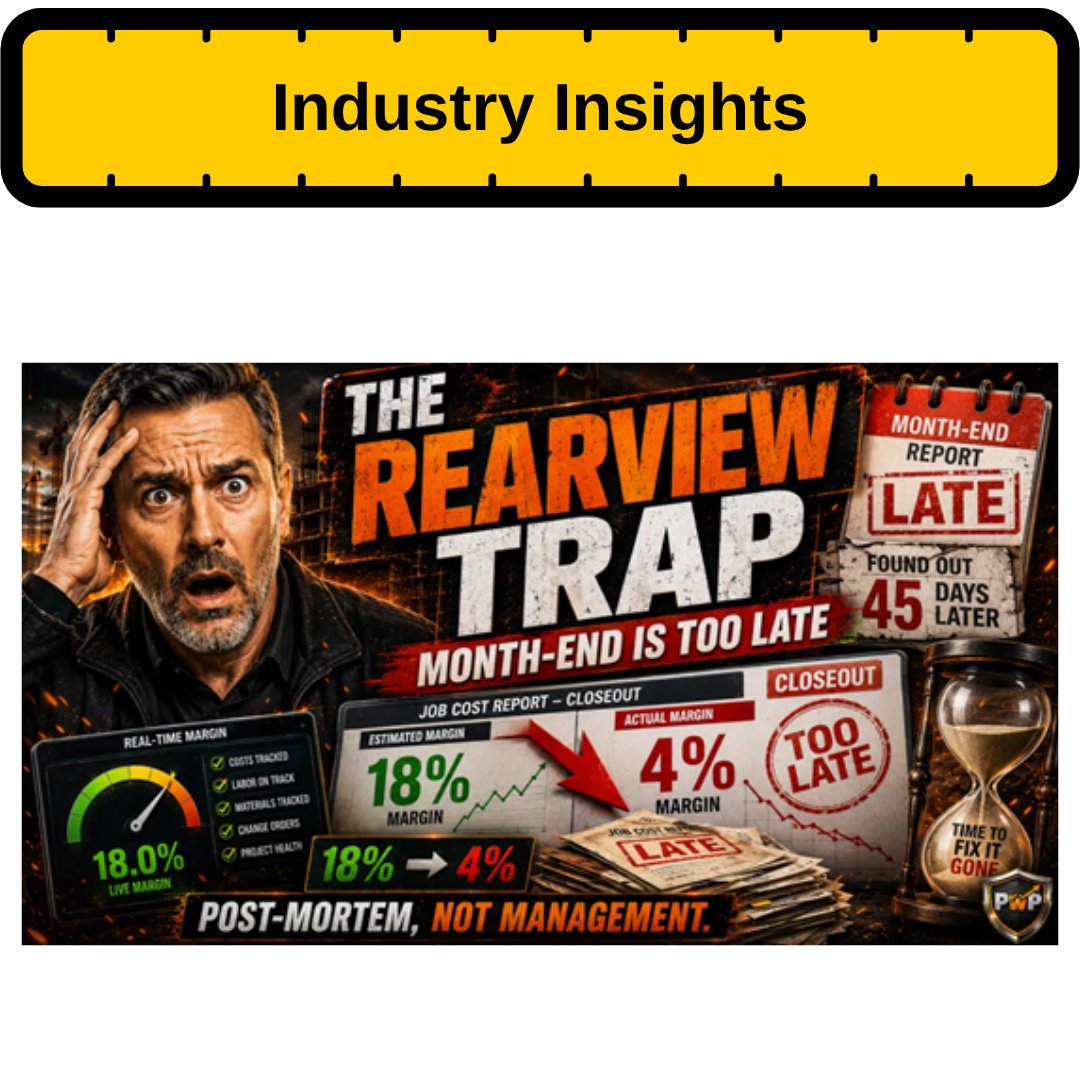 constructca's tweet photo. 🚧 Busy crews. Full schedule. Growing revenue. So why are profits disappearing? 📉 Discover why month-end reports may be hiding margin erosion and how real-time job costing changes the game. 💡 #Construction #JobCosting - Read the article 👉 https://t.co/yDeFaZtAW4 https://t.co/FtDWY0EUly
