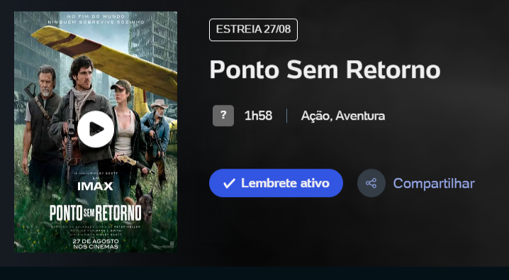 TavyTavy86's tweet photo. @RidleyScottArch My theater chain of choice here in Brazil lists a 118-minute runtime; an Aussie one, Wallis, 120 minutes. https://t.co/rA9i0MquO4