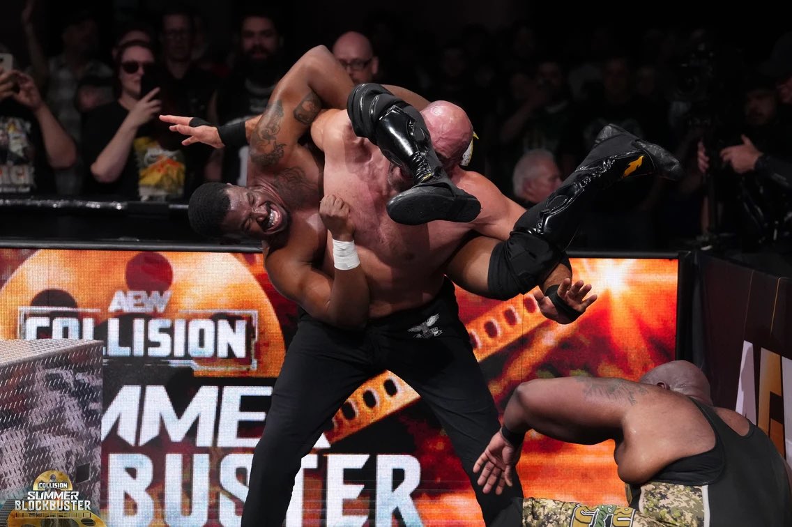 EnforceTheSwing's tweet photo. Deathriders are the most violent faction in all of AEW. No ifs, ands or buts. Komm auf uns zu, und wir töten dich. https://t.co/5Ds8pdynla