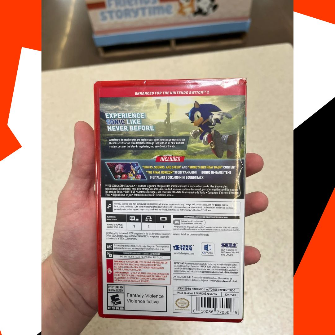 TailsChannel's tweet photo. 🚨 LEAK WATCH:  Thanks to Reddit user u/conis-4, we may have our first look at the cover art for Sonic Frontiers: Definitive Edition.

No official details about the game have been revealed yet.

#SonicNews https://t.co/zuwWHNWYdn