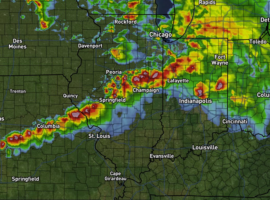 svrstreamswx's tweet photo. The atmosphere will be primed for a big severe weather outbreak on Wednesday throughout the lower Midwest. Wind, hail, and tornadoes are all possible https://t.co/iGB7Xa11bb