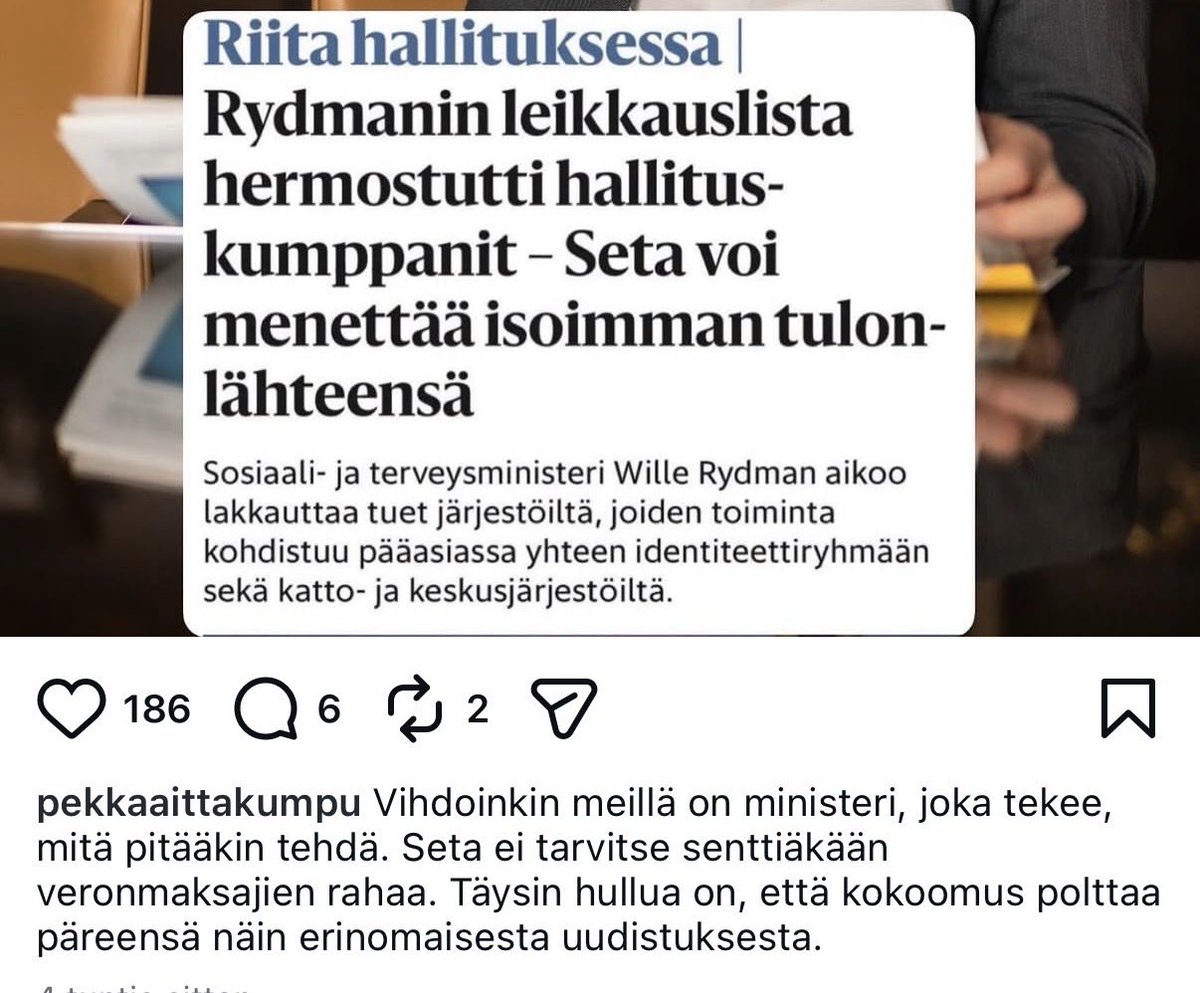 tempusultima's tweet photo. Vaimoaan pettävä Pekka Aittakumpu ei voi sietää tasa-arvoa edistävää Setaa, no sellaisia persut ovat. #pekkaaittakumpu #persut #seta https://t.co/iINx2dkwB1