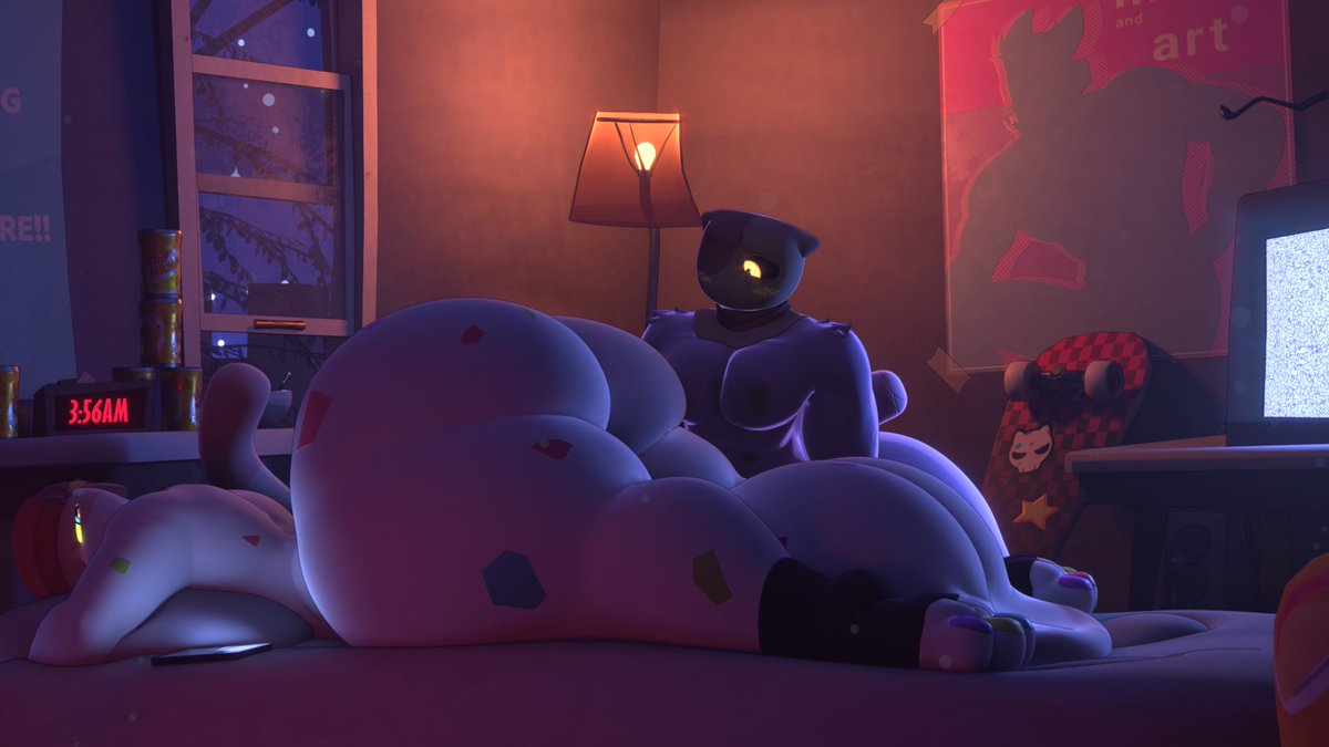 AnxiBoi's tweet photo. Finalized the Render!

Now to animate and hope I don't procrastinate too hard lmao https://t.co/quPGJd3lzk