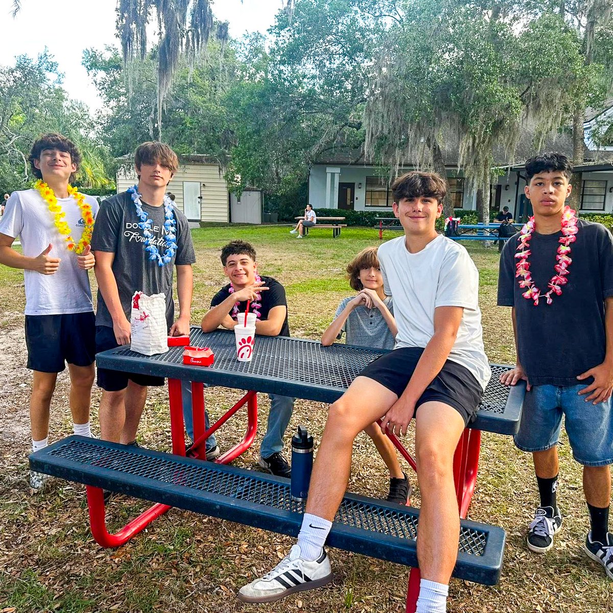 ChampionPrep's tweet photo. Our End-of-Year Luau was filled with snow cones, laughter, and one last chance for friends to make memories together before break!

A huge thank you to our amazing teachers, staff, &amp; parents who helped make this celebration a success. We pray everyone has a fun &amp; safe summer! 🌴 https://t.co/G5skaTL4mp