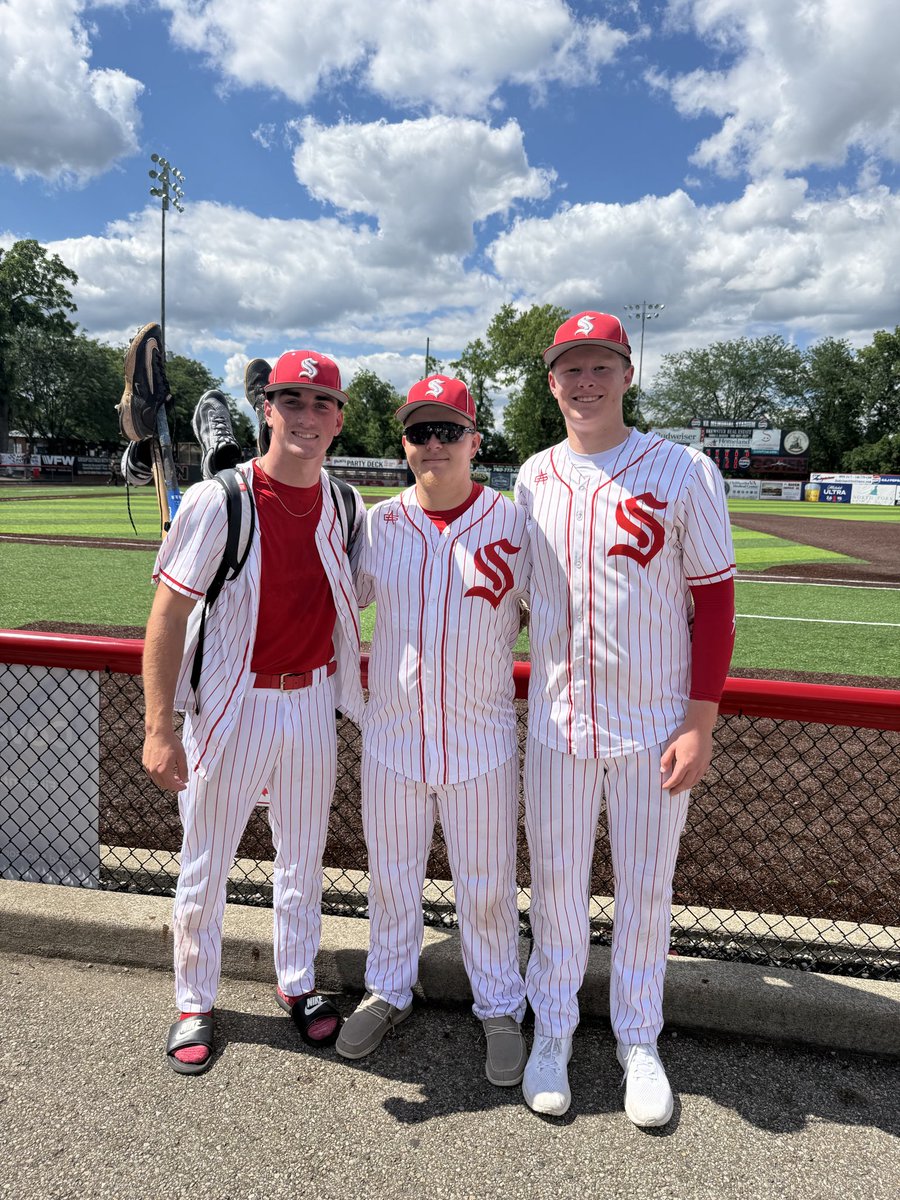 connor_roshon27's tweet photo. Blessed to be selected to play in the southeast district all star game today. Also got the start on the mound. 2IP 0H 2Ks. And got to play  with my guys @NoahWamer19 and @ColeCashdollar one last time!  Forever grateful. https://t.co/k02syAkvS3