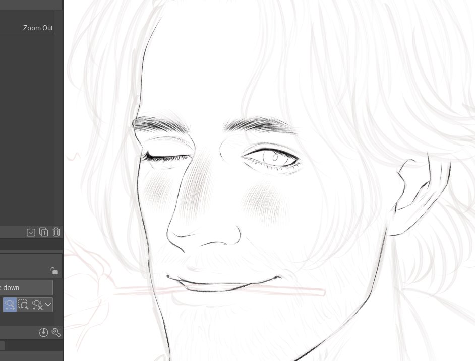 StrawberriPuddi's tweet photo. Current wip this will take a while 😭#LuisSera #ResidentEvil #WIP https://t.co/ud6IpwxqQx