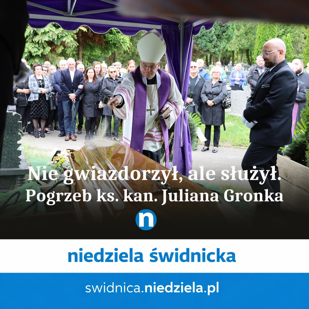 NSwidnicka's tweet photo. Wałbrzych. Nie gwiazdorzył, ale służył. Pogrzeb ks. kan. Juliana Gronka https://t.co/dNZVA4tk1P przez @niedziela_pl https://t.co/4z1182Hfiz