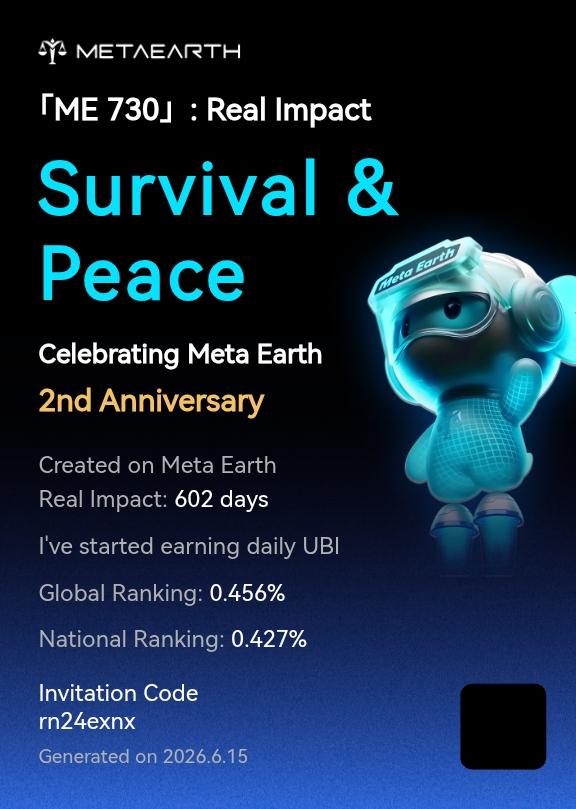 alfunterwy's tweet photo. 「ME 730」: Real Impact I’ve started earning daily unconditional basic Income and helping more people do the same. Create your impact with us and win up to $20,000 in rewards! Join here:... Read more:
https://t.co/uOqerDfuxU https://t.co/qLEMtYe8Zu