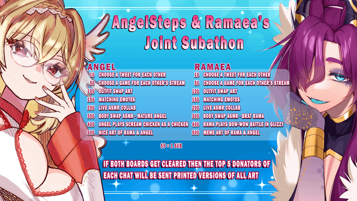 angelstepsvr's tweet photo. 🎊6 Year Partner Anniversary🥳

Today i'm celebrating being a twitch partner for 6 years alongside my good friend @Ramaea ! I wouldn't be where I am today without the support of all my friends so what better then to make it into a full day event side by side!

Me and Rama have cooked up some fun goals for TODAY ONLY and will be hanging out and being silly all day so come celebrate with us and let's get into trouble!