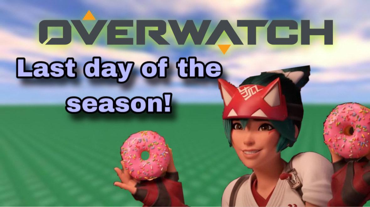 ggrasnn's tweet photo. Streaming Overwatch RIGHT NOW! Last day of the season! On Twitch and YouTube https://t.co/mINU1p1BkJ