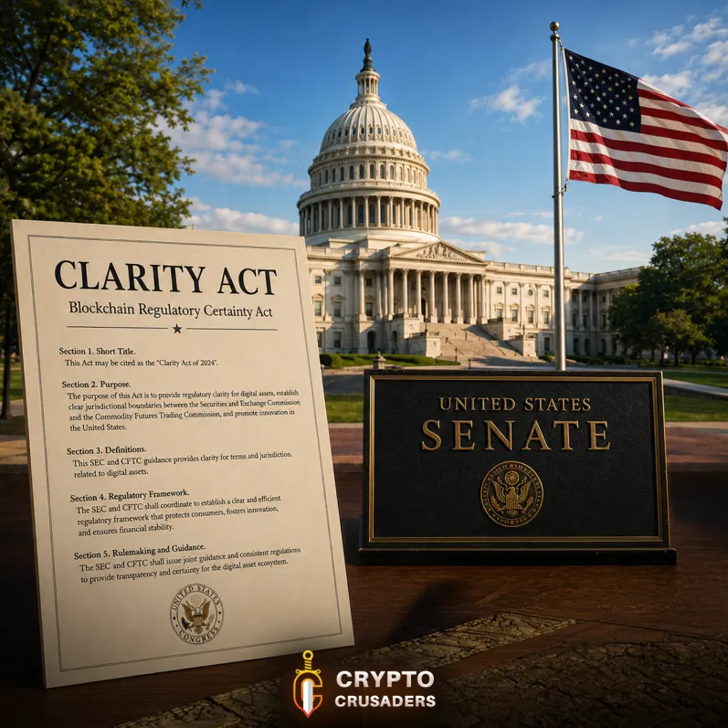 CrusadersNews's tweet photo. 💥BREAKING: 

SENATE JUST ANNOUNCED TO RESTART CRYPTO MARKET STRUCTURE NEGOTIATIONS TODAY ! 

CLARITY SOON ripple:native  FAM!

IT'S FINALLY HAPPENING https://t.co/7idQdnq3hc