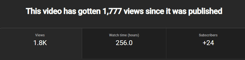 YTMatts's tweet photo. The support on my latest video has been unbelievable, doubled my subscriber count, and I really appreciate all the kind words in the comments 🙏 Much more content coming soon 🔜 https://t.co/8coIJWZL1y